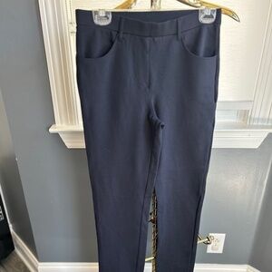 QUINCE TALL pull on black pants